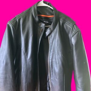 Letter King Ginuwine letter, motorcycle jacket, size medium